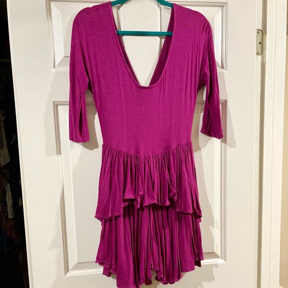 RARE Topshop Work It fuschia dress - Picture 4 of 9